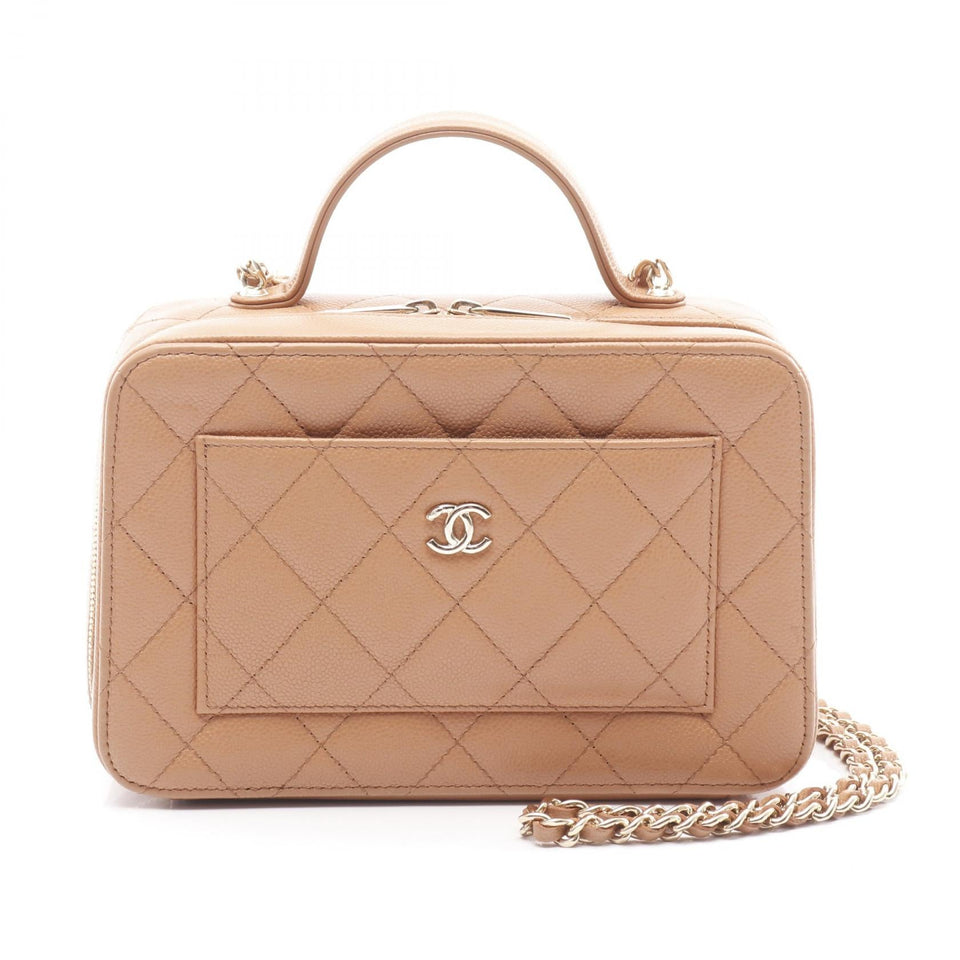 Chanel Matelassé Grained Calfskin Shoulder Bag