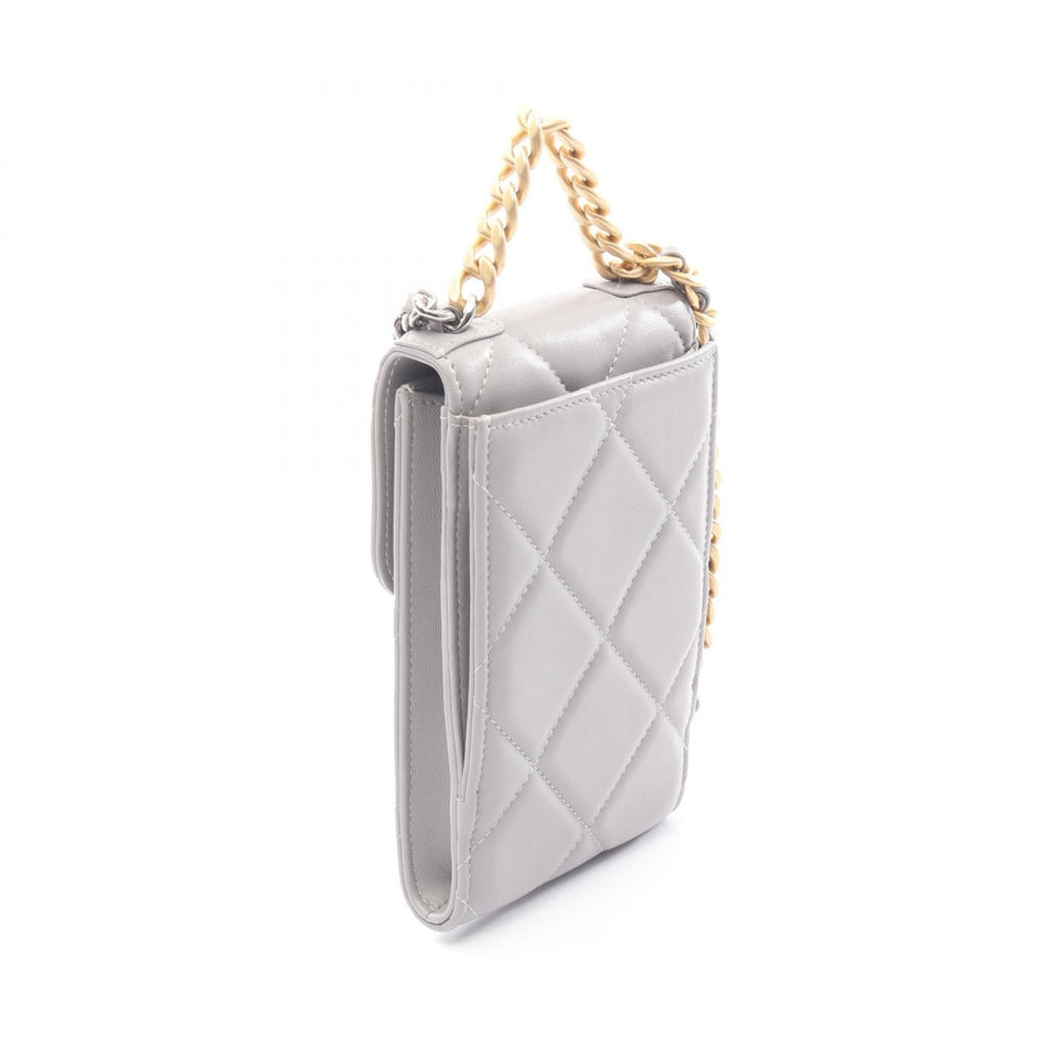 Chanel Chanel19 Matelassé Calfskin Shoulder Bag