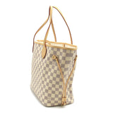 Louis Vuitton Damier Azur Neverfull MM Shoulder Bag
