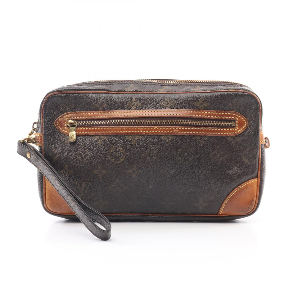 Louis Vuitton Marly Dragonne Monogram Clutch Bag