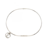 Louis Vuitton Logo Charm Stainless Steel Belt