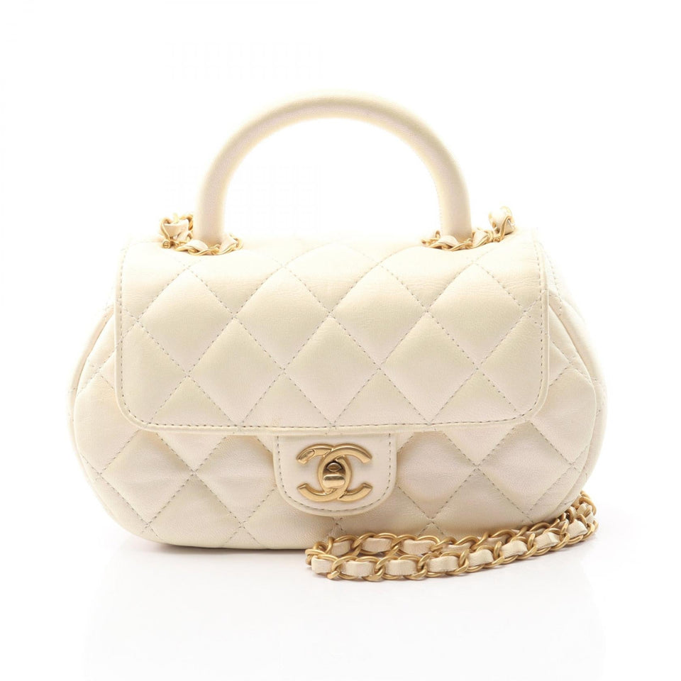 Chanel Matelassé Lambskin 2way Shoulder Bag