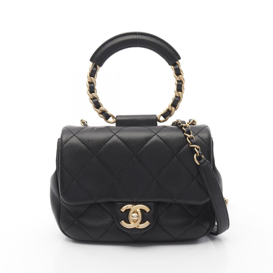 Chanel AS1357 Lambskin Shoulder Bag