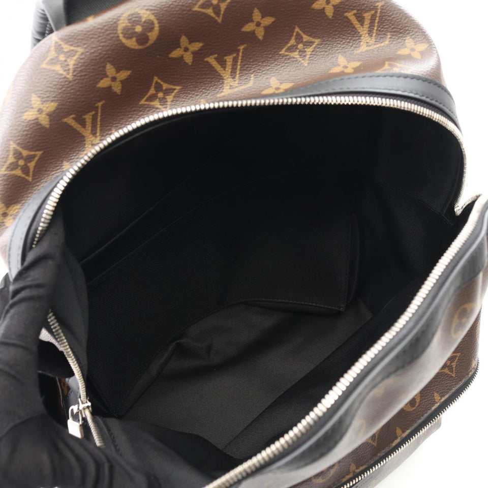 Louis Vuitton Discovery Monogram Macassar PVC Coated Canvas Leather Backpack