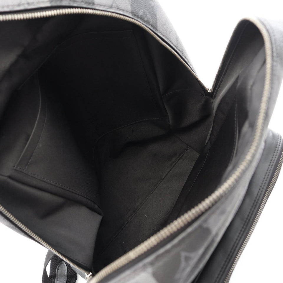 Louis Vuitton Louis Vuitton × NIGO PVC Coated Canvas Leather Backpack