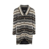 Chanel Coco Mark Button Nylon Wool Polyester Outerwear