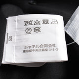 Chanel Coco Mark Button Nylon Wool Polyester Outerwear