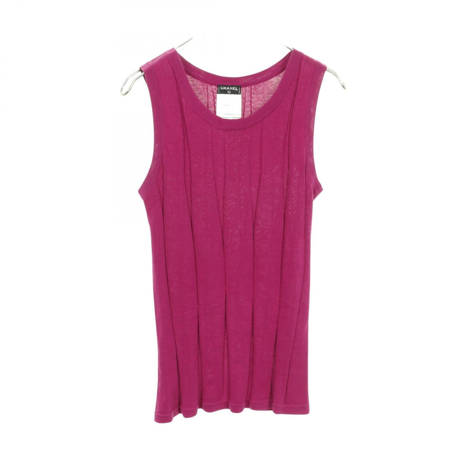 Chanel Coco Mark Cotton Tank Top