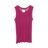 Chanel Coco Mark Cotton Tank Top