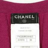 Chanel Coco Mark Cotton Tank Top