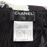 Chanel Frill Cotton Silk Skirt