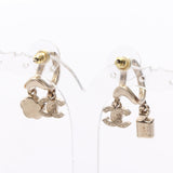 Chanel Coco Mark Flower Earrings