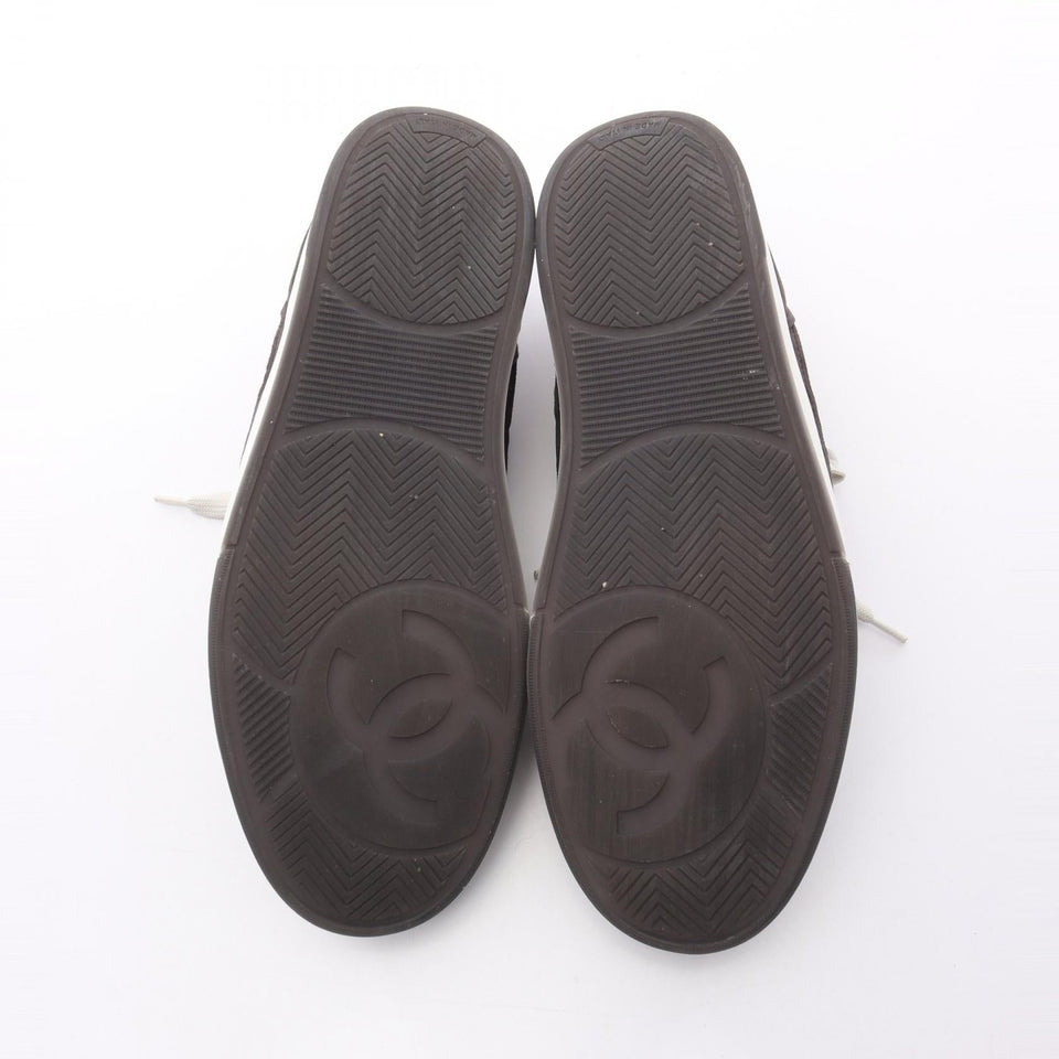 Chanel Coco Mark Suede Sneakers