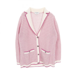 Chanel Lion Button Cotton igan