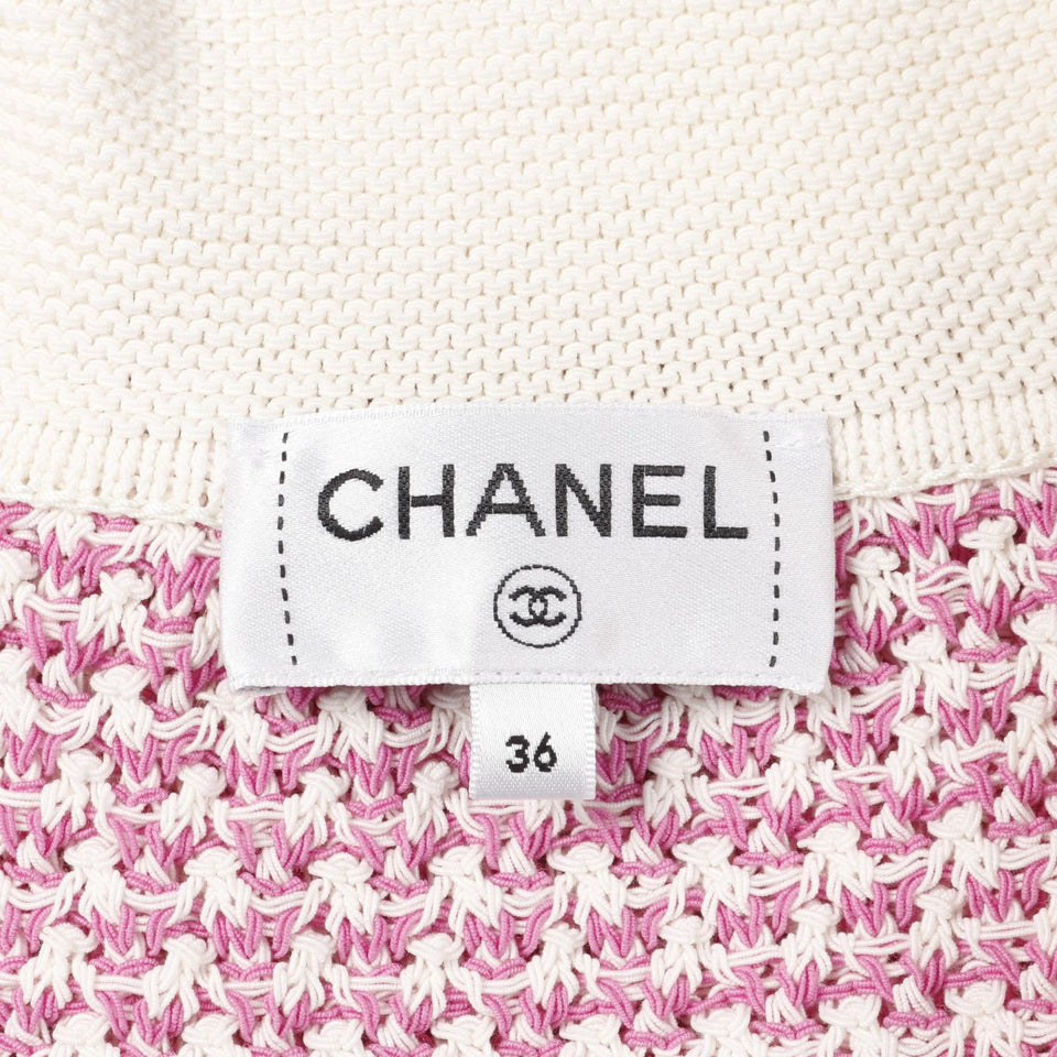 Chanel Lion Button Cotton igan