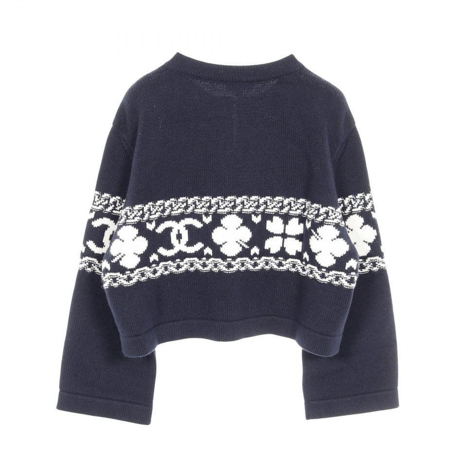 Chanel Coco Mark Cashmere Cotton igan