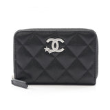 Chanel Matelasse Coco Mark Star Grained Calfskin Wallet