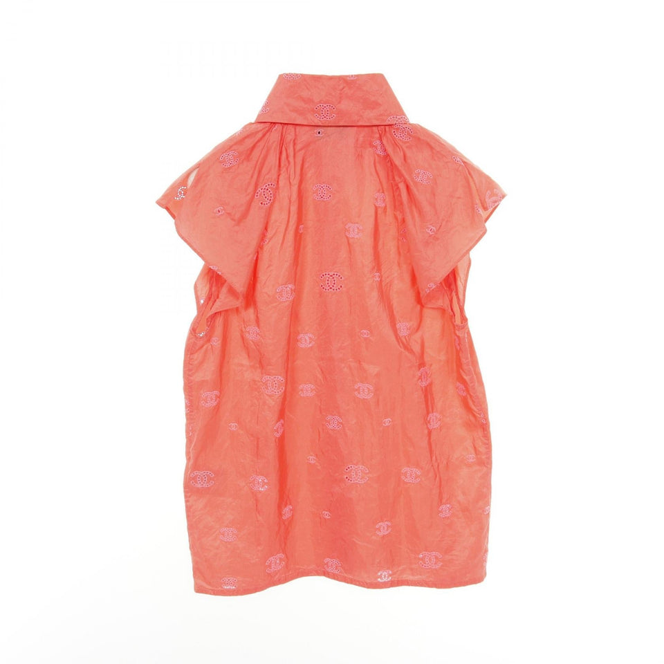 Chanel Coco Mark Silk Blouse