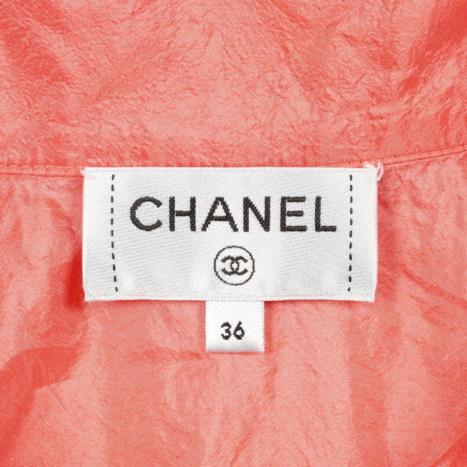 Chanel Coco Mark Silk Blouse