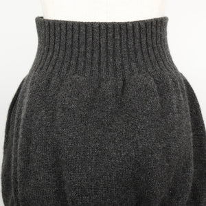 Chanel Cashmere Skirt Gray