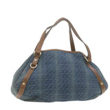 Gucci Interlocking Boston Bag Canvas Blue 130736493492 21337
