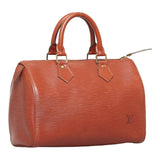 Louis Vuitton Brown Epi Handbag