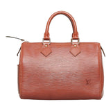 Louis Vuitton Brown Epi Handbag