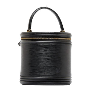 Louis Vuitton Epi Cannes Handbag Vanity Bag Noir