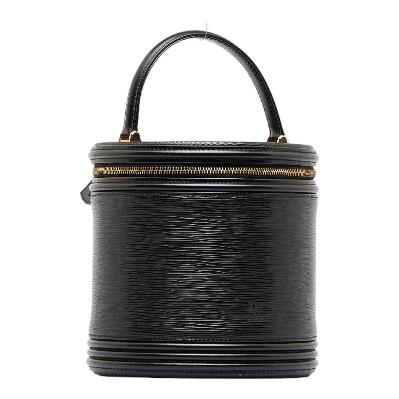 Louis Vuitton Epi Cannes Handbag Vanity Bag Noir