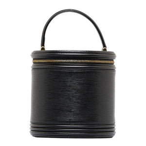 Louis Vuitton Epi Cannes Handbag Vanity Bag Noir