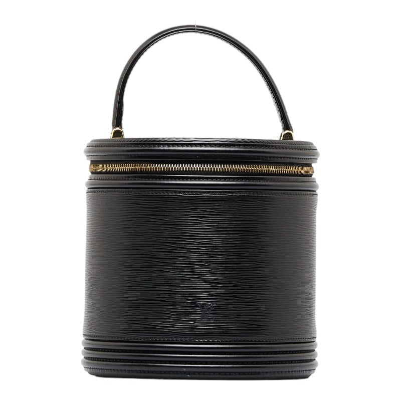 Louis Vuitton Epi Cannes Handbag Vanity Bag Noir