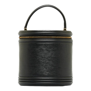Louis Vuitton Epi Cannes Handbag Vanity Bag Noir