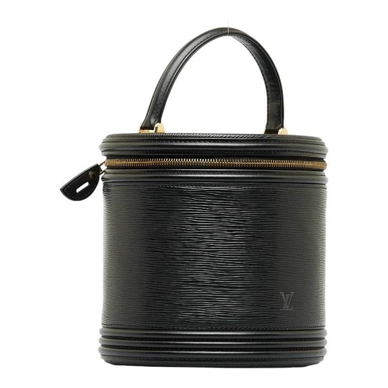 Louis Vuitton Epi Cannes Handbag Vanity Bag Noir