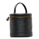 Louis Vuitton Epi Cannes Handbag Vanity Bag Noir