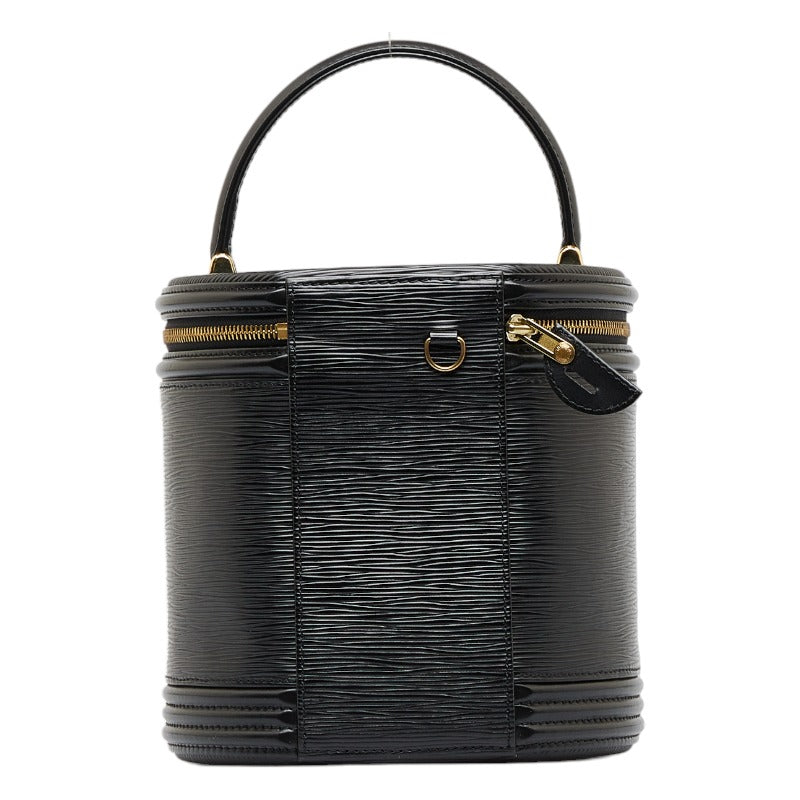 Louis Vuitton Epi Cannes Handbag Vanity Bag Noir