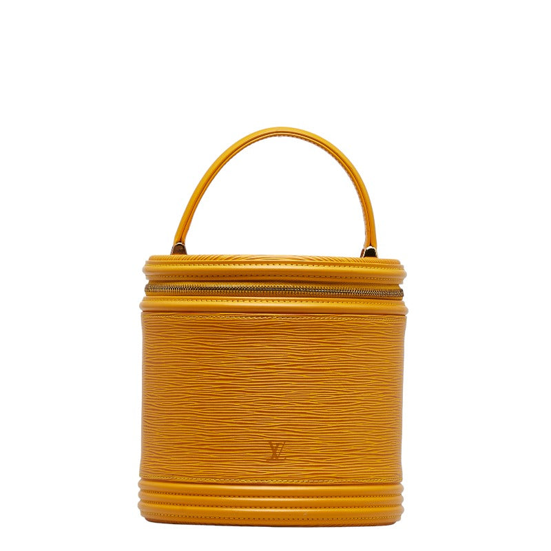 Louis Vuitton Epi Cannes Handbag Vanity Bag Tassili Yellow