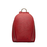 Louis Vuitton Epi Mabion Backpack Castilian Red Leather