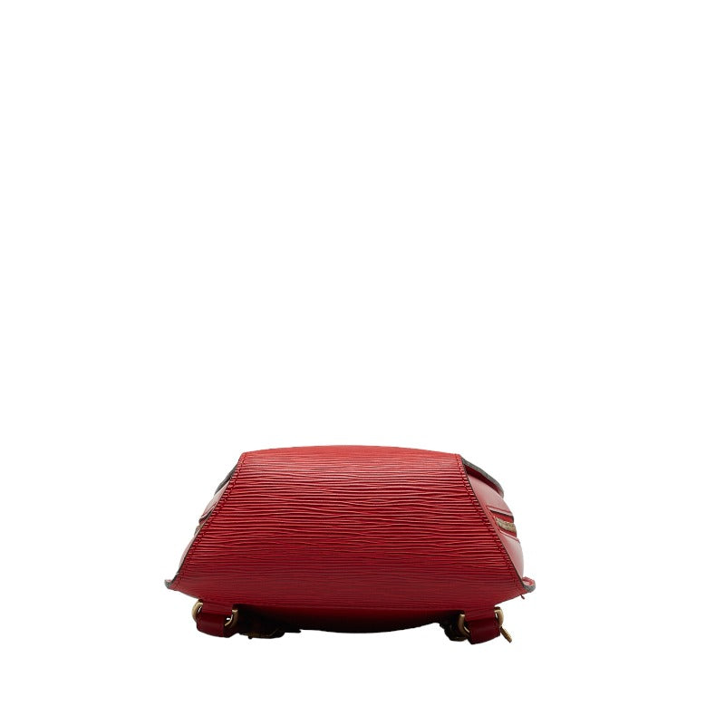 Louis Vuitton Epi Mabion Backpack Castilian Red Leather