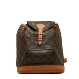 Louis Vuitton Monogram Monsouris MM Backpack Brown