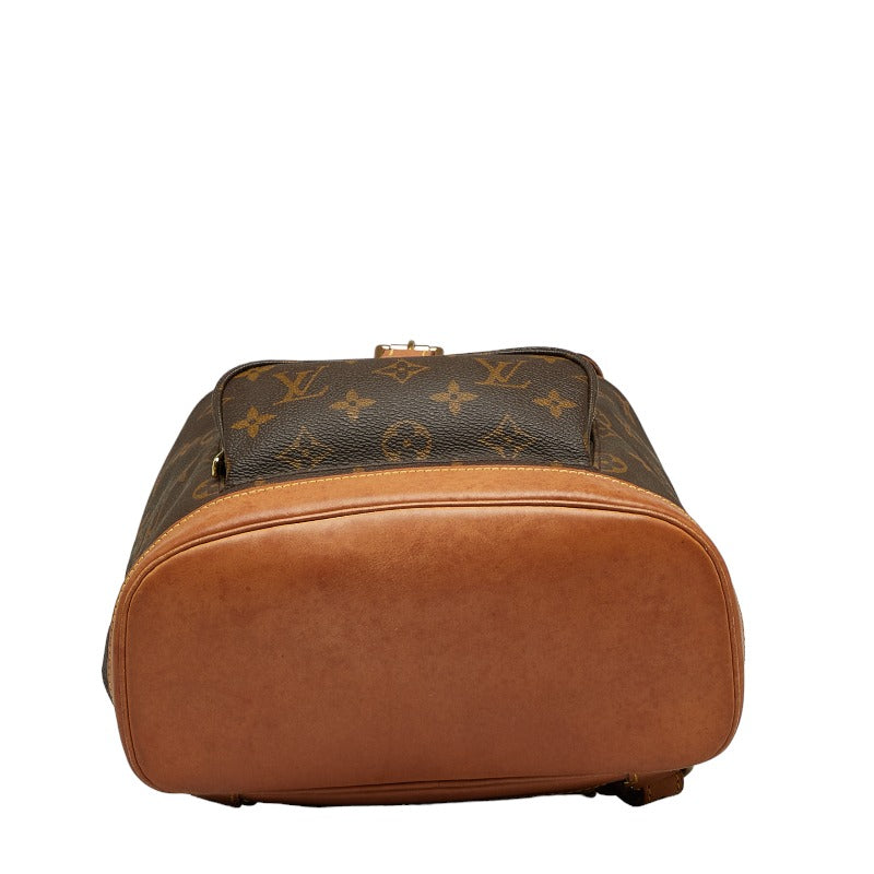 Louis Vuitton Monogram Monsouris MM Backpack Brown