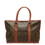 Louis Vuitton Monogram Sack Weekend PM Shoulder Bag Tote Bag