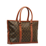 Louis Vuitton Monogram Sack Weekend PM Shoulder Bag Tote Bag