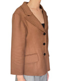 Christian Dior Camel Wool Blazer - US 8