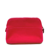 Hermes Pouch canvas pink accessory case Bored pouch 20