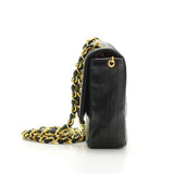 Chanel Quilted Lambskin Leather Single Flap Bag