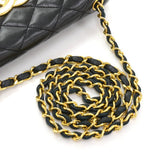 Chanel Quilted Leather Single Flap Handbag