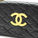 Chanel Quilted Leather Single Flap Handbag