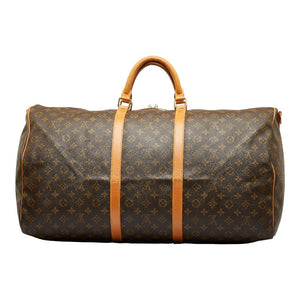 Louis Vuitton Monogram Boston Bag PVC/Leather Brown