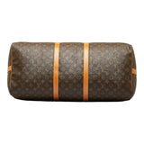 Louis Vuitton Monogram Boston Bag PVC/Leather Brown