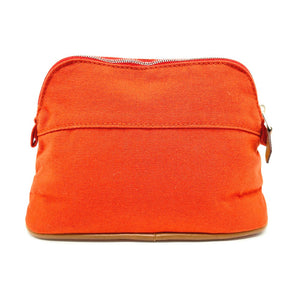 Hermes Pouch cotton Orange Bored pouch